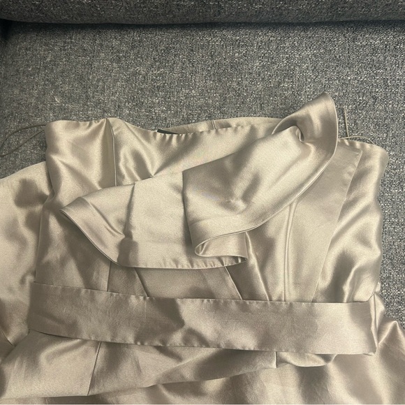 Christian Siriano 100% Silk Black Tie Evening Gown nwt - Picture 11 of 11